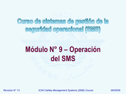ICAO SMS Module 09
