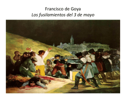 Francisco de Goya Los fusilamientos del 3 de mayo