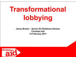 A marcher’s guide to lobbying MPs