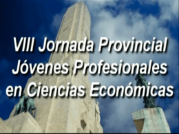 SEMINARIO DE JOVENES PROFESIONALES