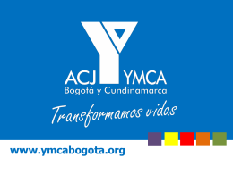 Diapositiva 1 - ACJ YMCA Bogota