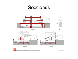 Secciones