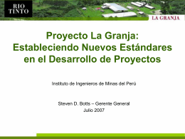 La Granja Project