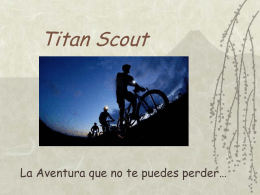 Titan Scout - Scouts Ecuador