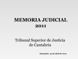 MEMORIA JUDICIAL 2007