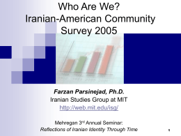 Iranian Studies Group (ISG)