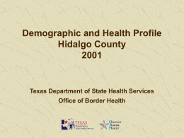 2001_Hidalgo_County_Profile - Texas Department of State