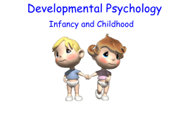 Developmental Psychology - San Marcos Unified School …