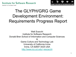 The Game Grid: Research Vision