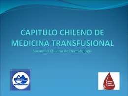 CAPITULO DE MEDICINA TRANSFUSIONAL