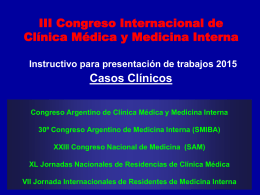 Sociedad Argentina de Medicina Instructivo para