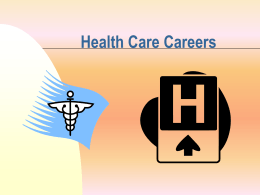 Health Care Careers - Utah Education Network