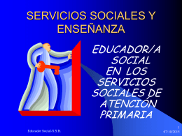educaor/a social