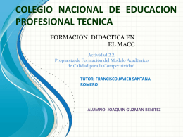 COLEGIO NACIONAL DE EDUCACION PROFESIONAL …