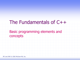C++ Program Design 3rd Edition