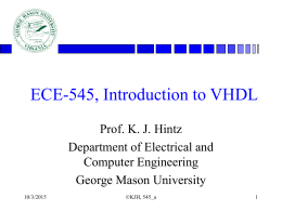ece545_lecture_a - Welcome to the GMU ECE Department