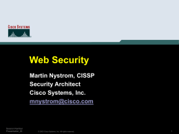 Web Security Overview (OWASP Top 10 Web App