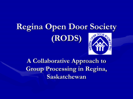 Regina Open Door Society Inc.