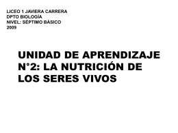 Diapositiva 1 - Liceo Javiera Carrera