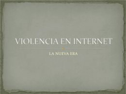 VIOLENCIA EN INTERNET - MURAL