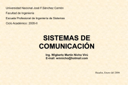 Sistema de Comunicacion