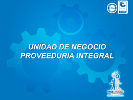 Diapositiva 1 - Megaservicios Ingenieria Ltda.
