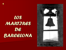 LOS MARTIRES DE BARCELONA