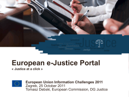 e-Justice Portal