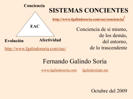 Sistemas Concientes - Fernando Galindo Soria