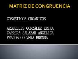 MATRIZ DE CONGRUENCIA - Investigacion-2257-2012-2