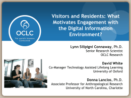 OCLC Programs & Research Overview