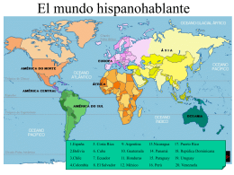 El mundo hispanohablante