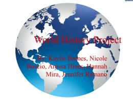 World History Project