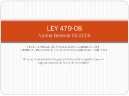 LEY 479-08 - DACFLEX.COM