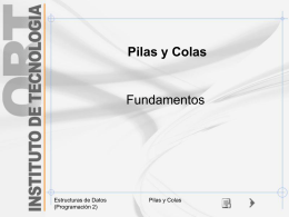 Pilas y Colas - ORT Argentina