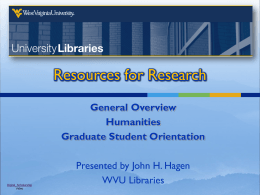 University Library Resources