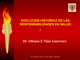EVOLUCION HISTORICA DE LAS RESPONSABILIDADES EN …