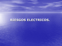 RIESGOS ELECTRICOS