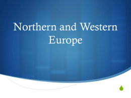Northern and Western Europe