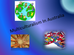 Multiculturalism In Australia