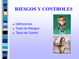 RIESGOS Y CONTROLES
