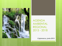 AGENDA AMBIENTAL REGIONAL 2015
