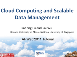 虚拟化与云计算 - Lu Jiaheng's homepage
