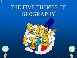 Five Themes of Geography