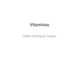 Vitaminas y Minerales - Relufeas