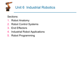 INDUSTRIAL ROBOTICS