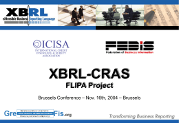 XBRL Int'l conference