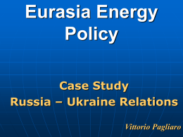 Eurasia Energy Policy