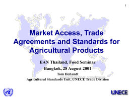 UN/ECE Standards for Perishable Produce on the World …