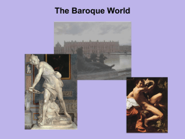 Chapter 15 - The Baroque World